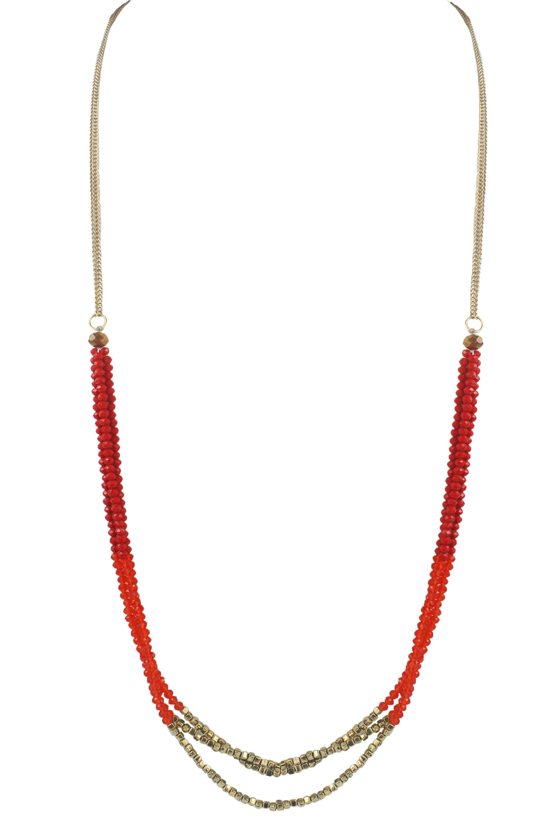 Collares de cuentas de cristal N2253