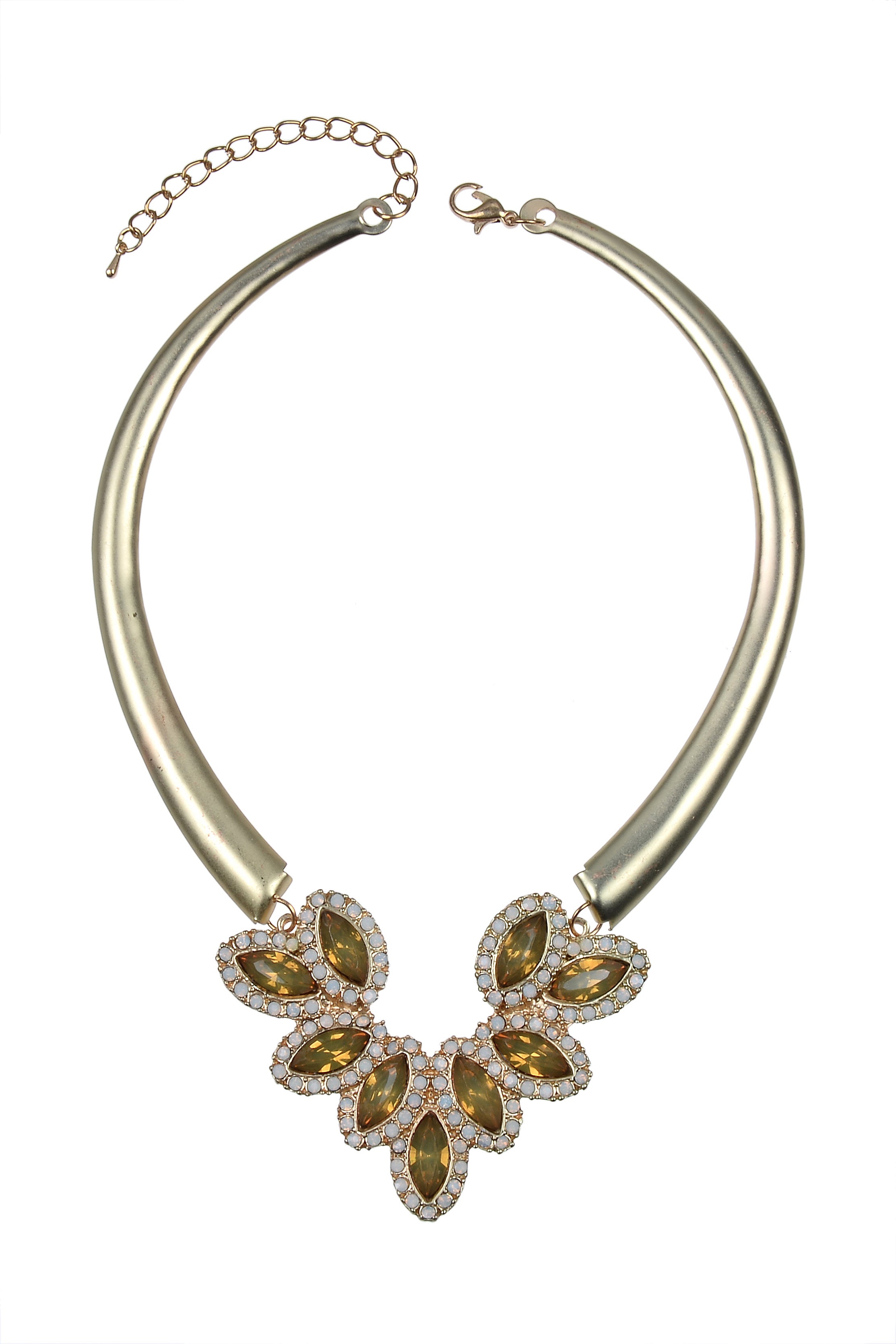 Collares colgantes con forma de corazón N2407