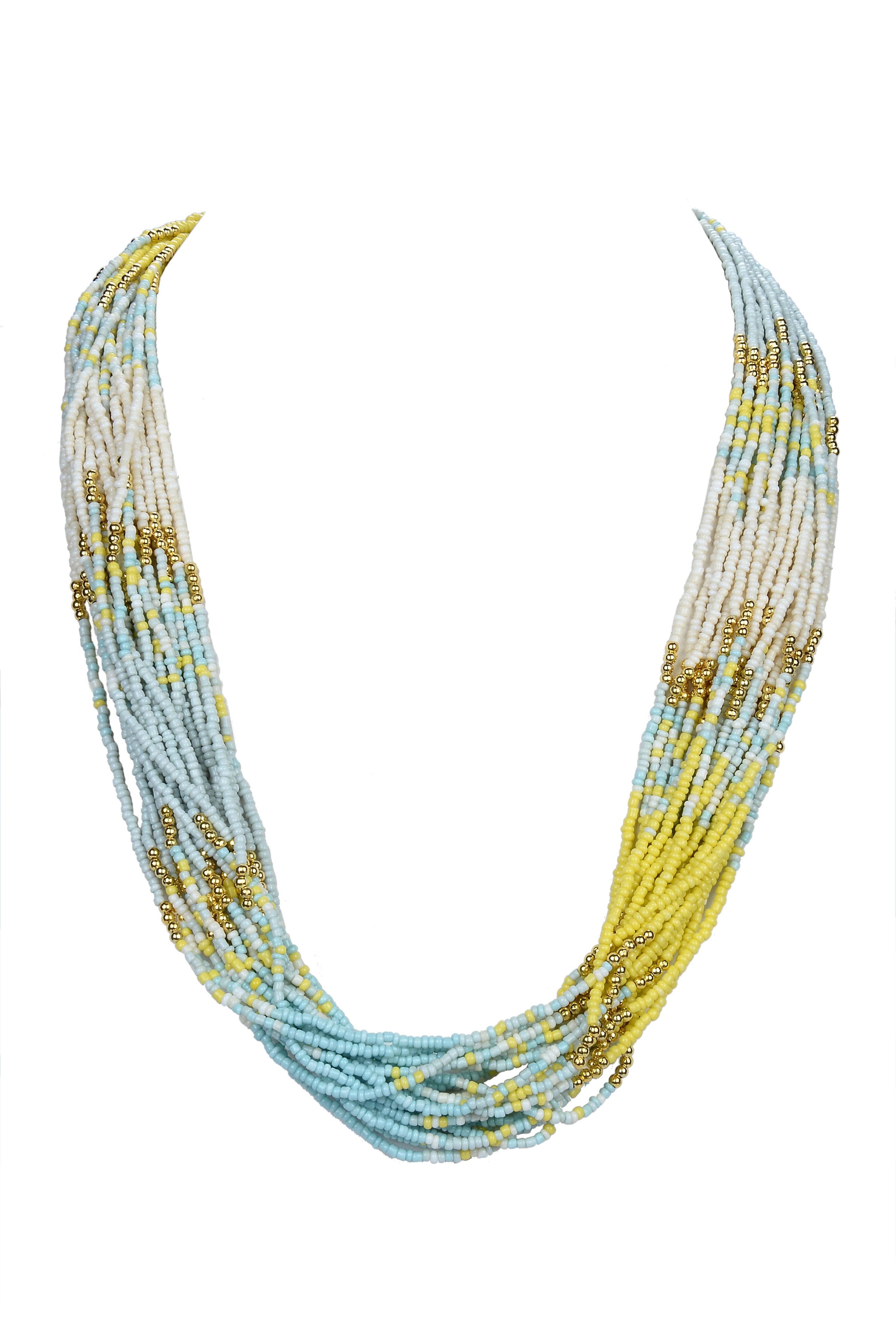 Collares de cuentas multicapa N2430