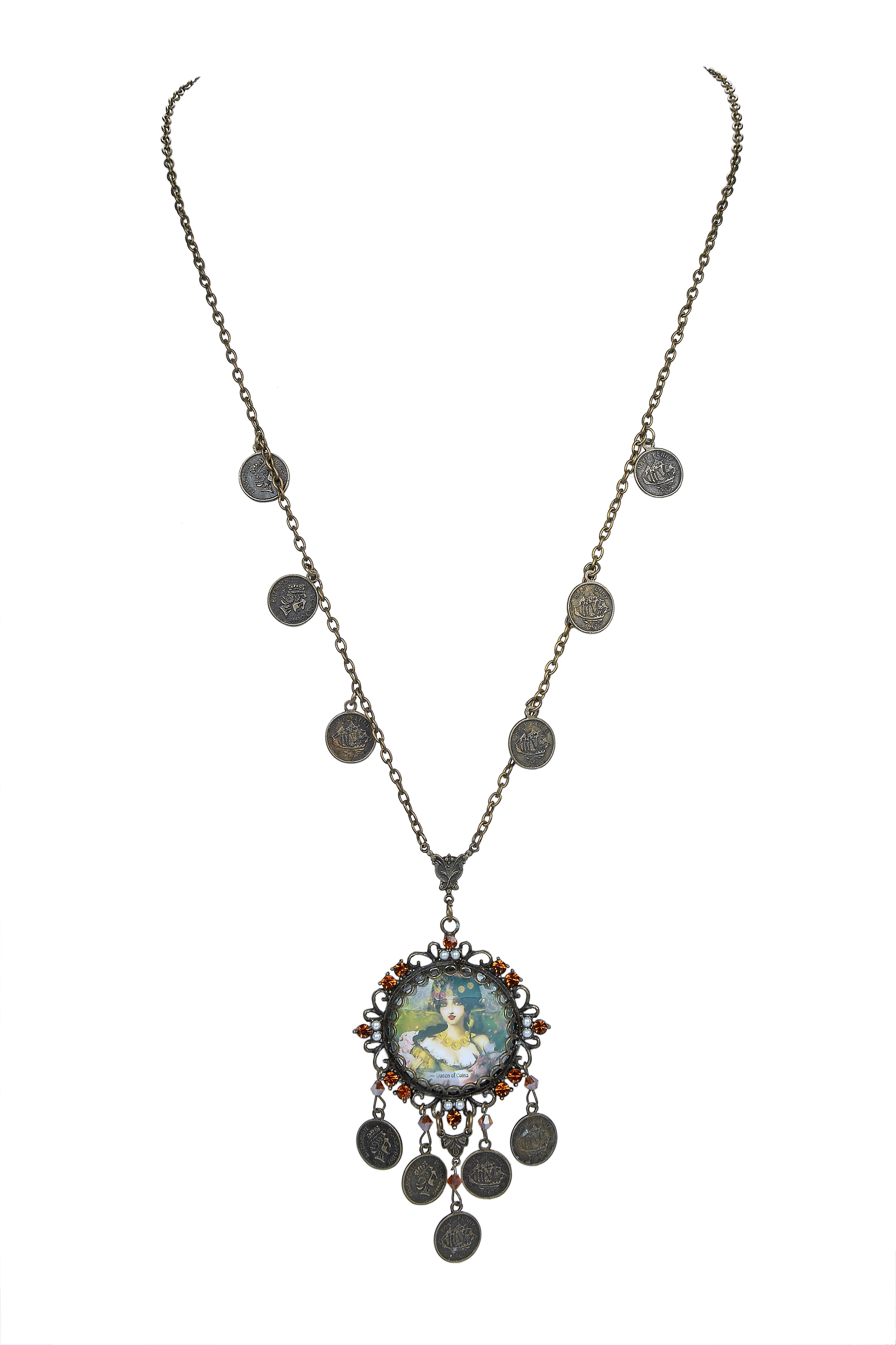 Collar con colgante de imagen N2438