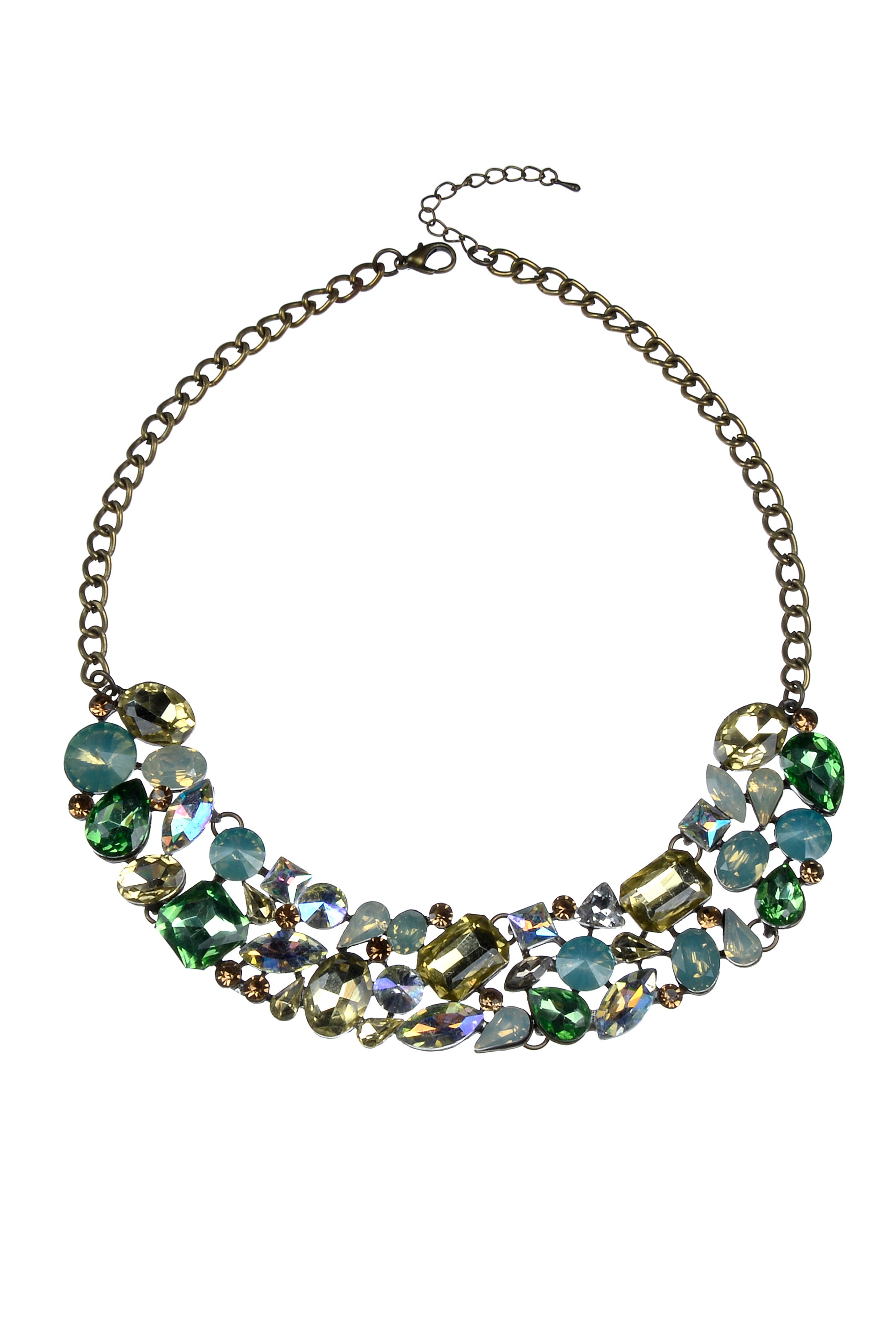 Crystal Gemstone Necklaces N2513