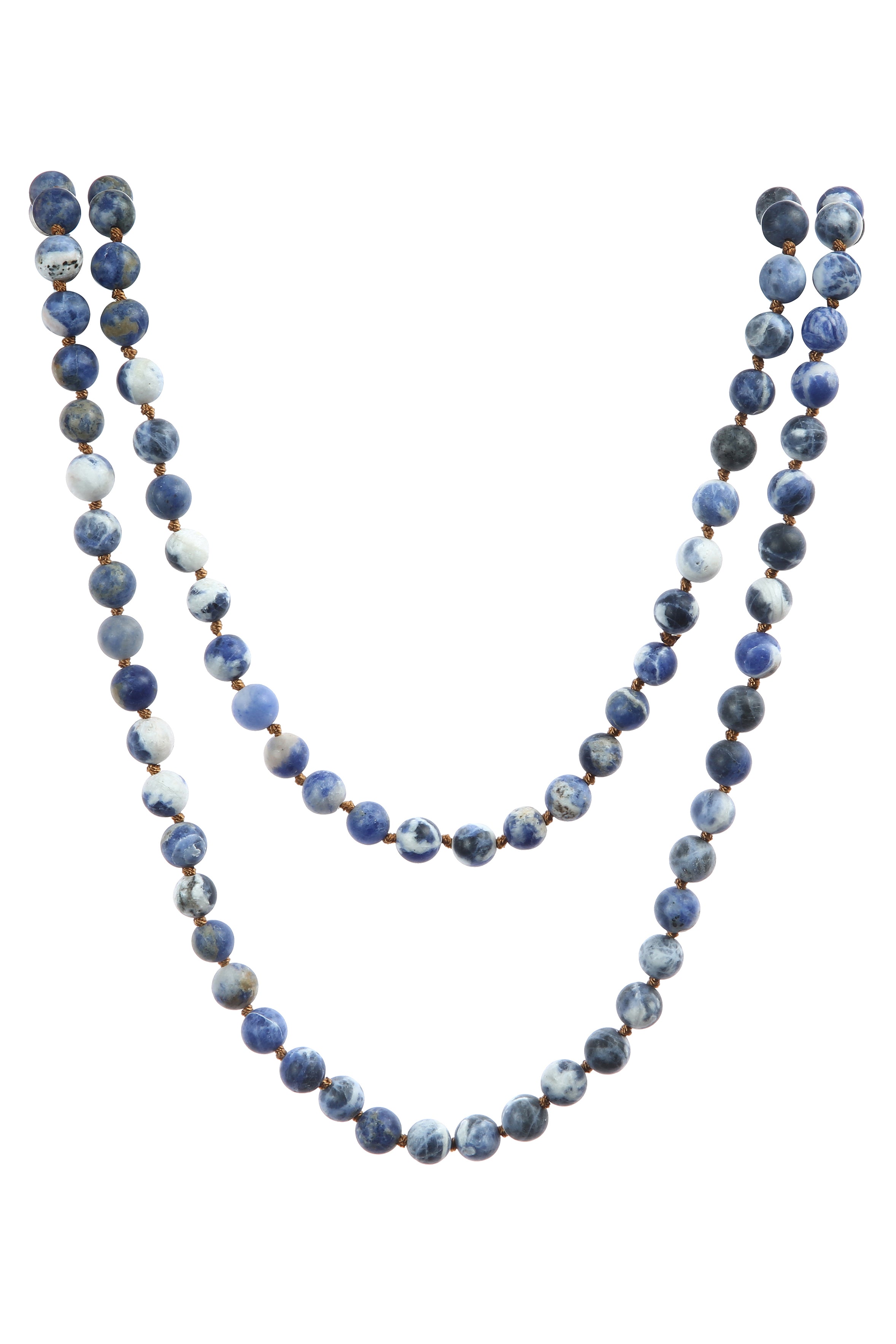 Sodo Lite Bead Long Necklace N2740
