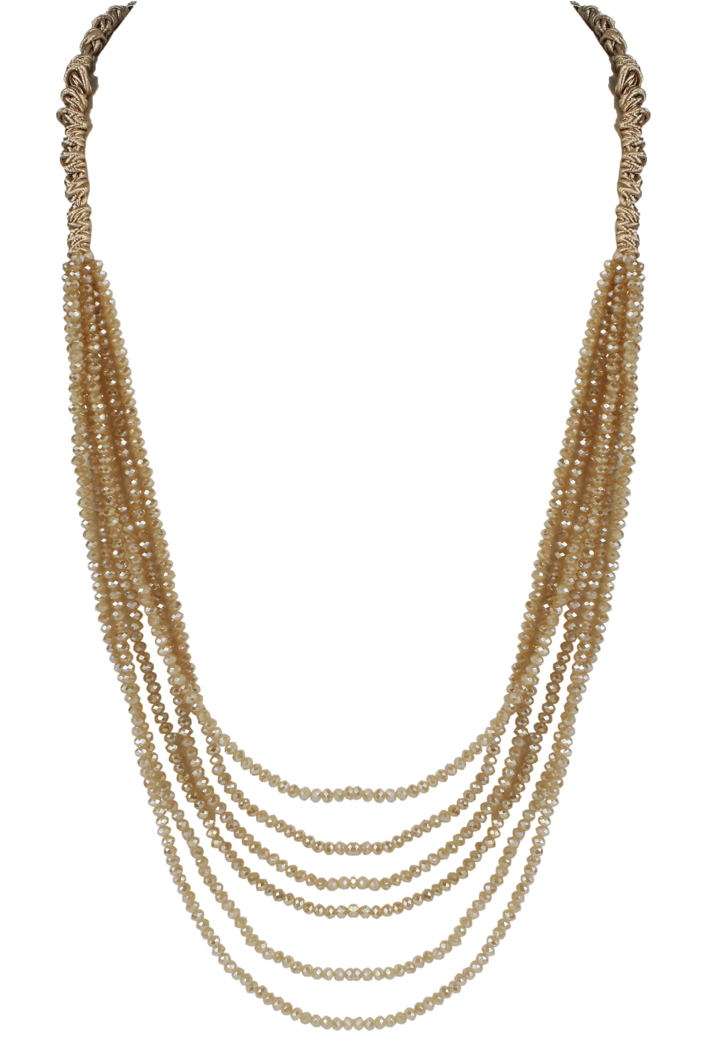 Collar de perlas y cadena de múltiples capas N2898