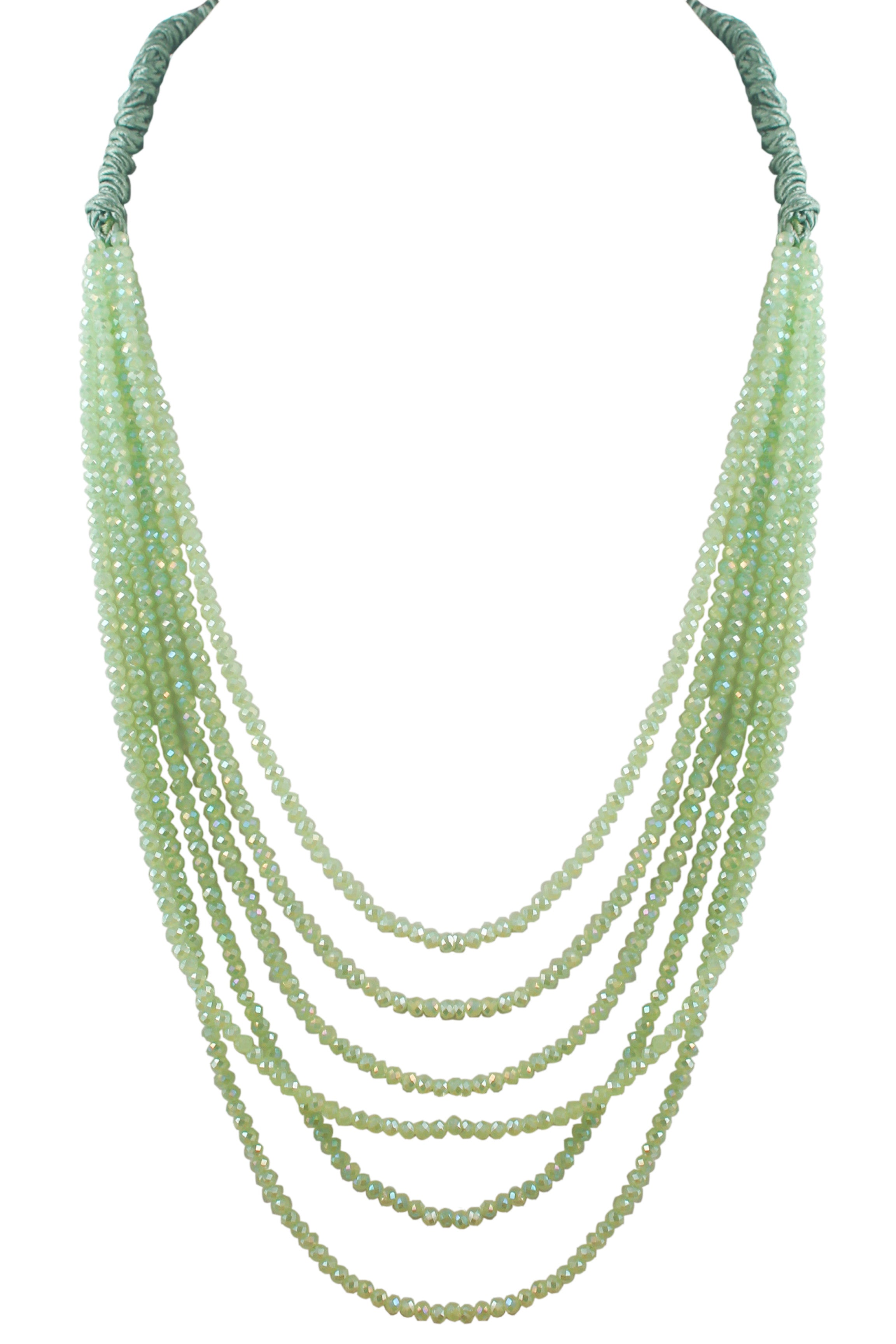 Collar de perlas y cadena de múltiples capas N2898