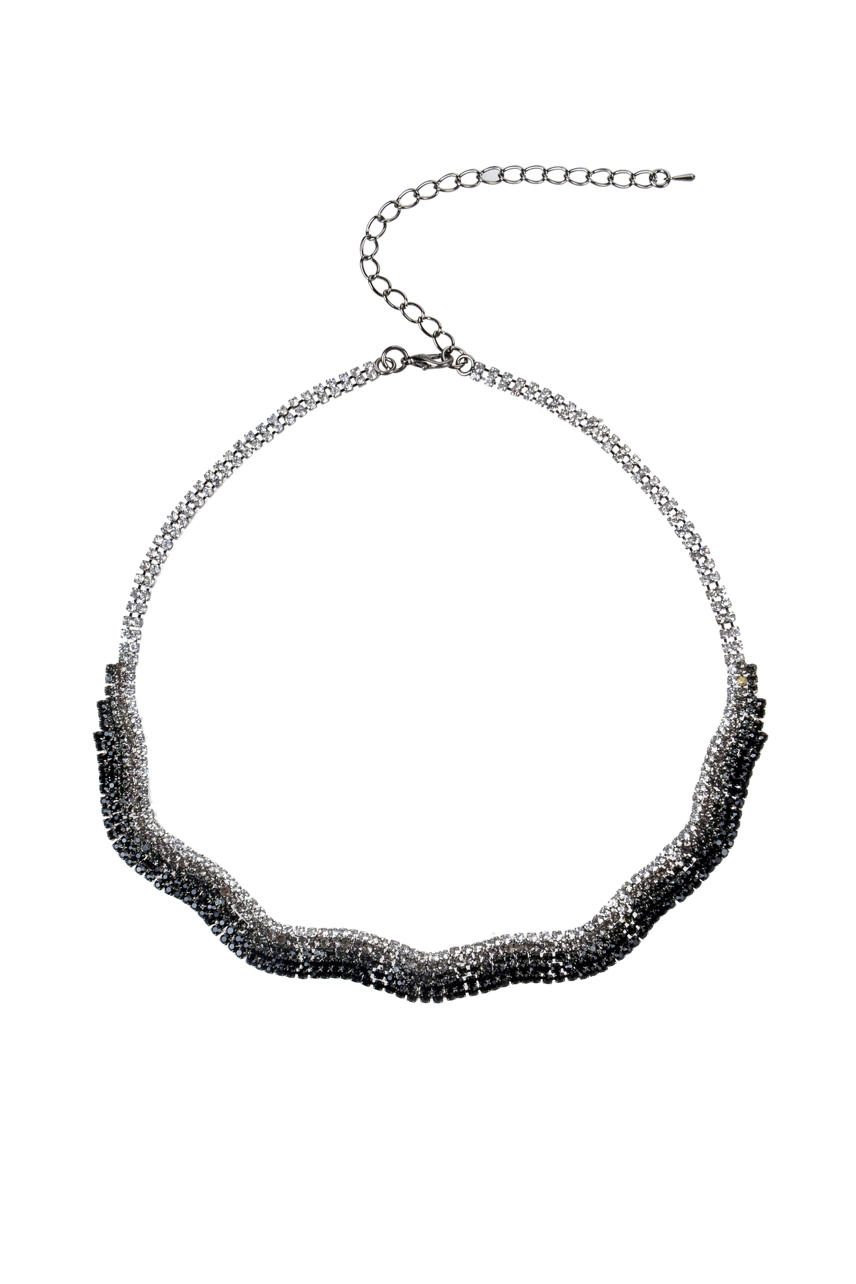 Rhinestone  Crystal Choker Necklaces N2922