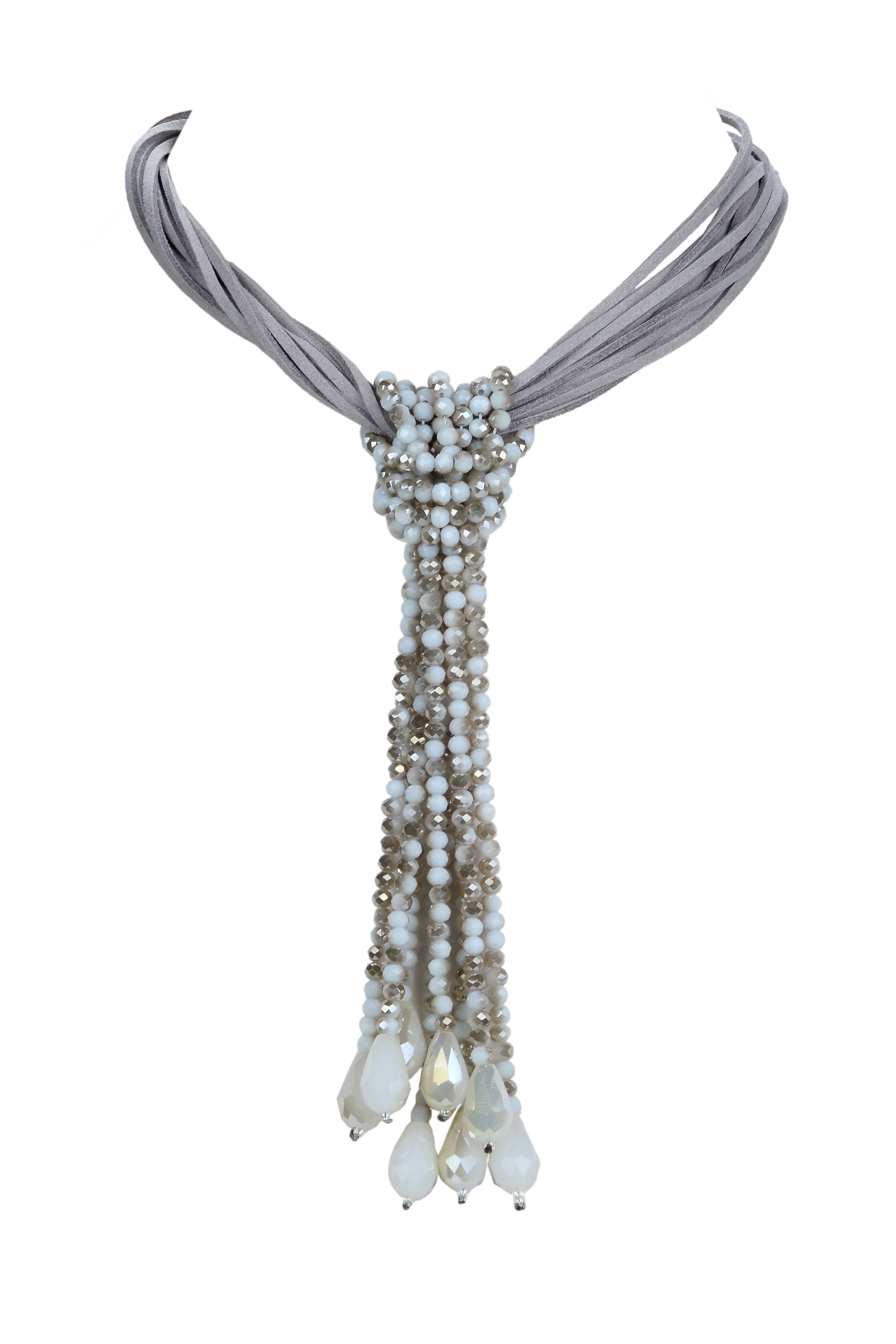 Collar con colgante de cristal para mujer de moda N3060