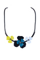 Collar con declaración de flores, joyería N3076