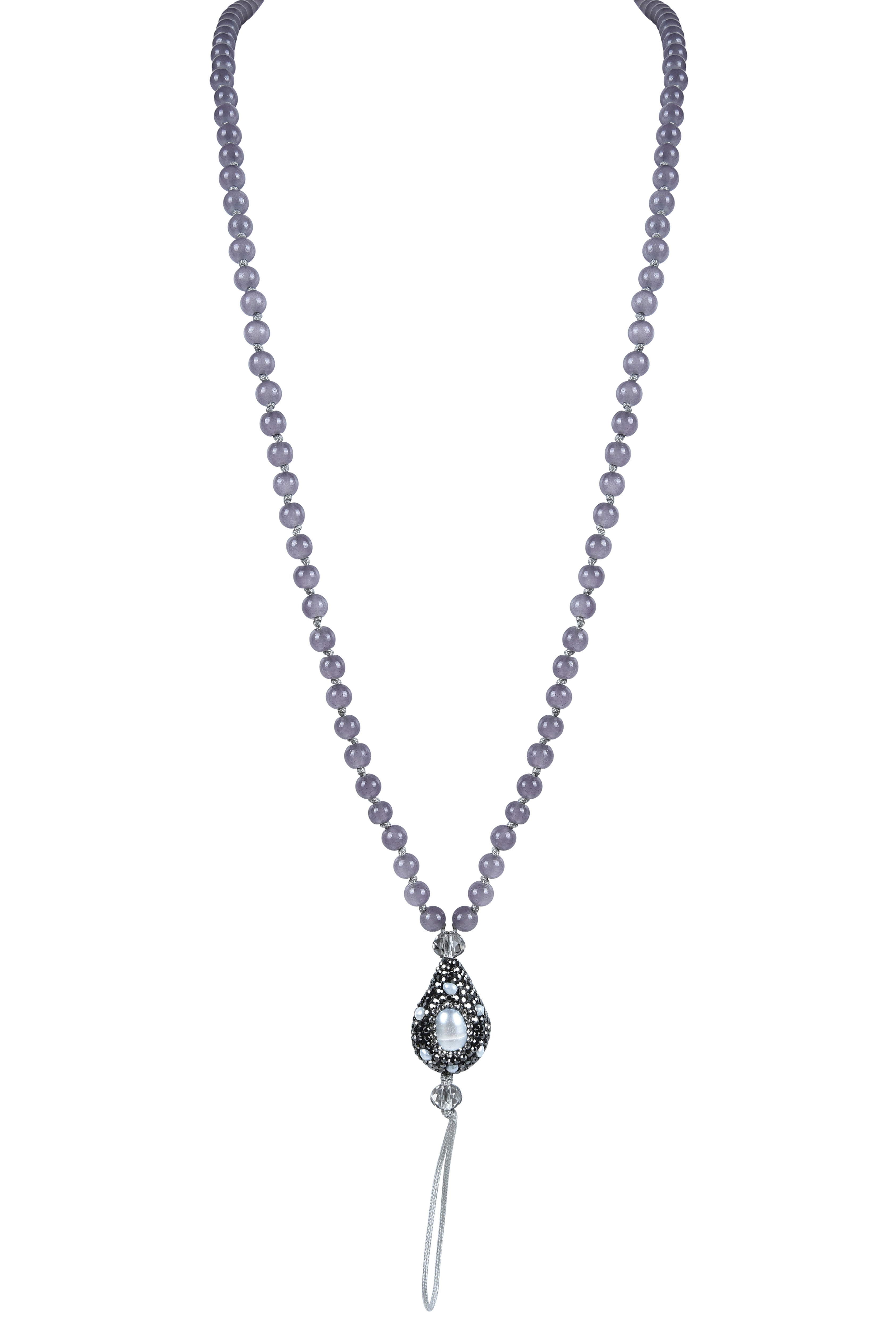 Pearl and Bead Neck Lanyard N3083