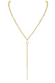 Simple  Tiny Crystal Pendant Necklace N3148