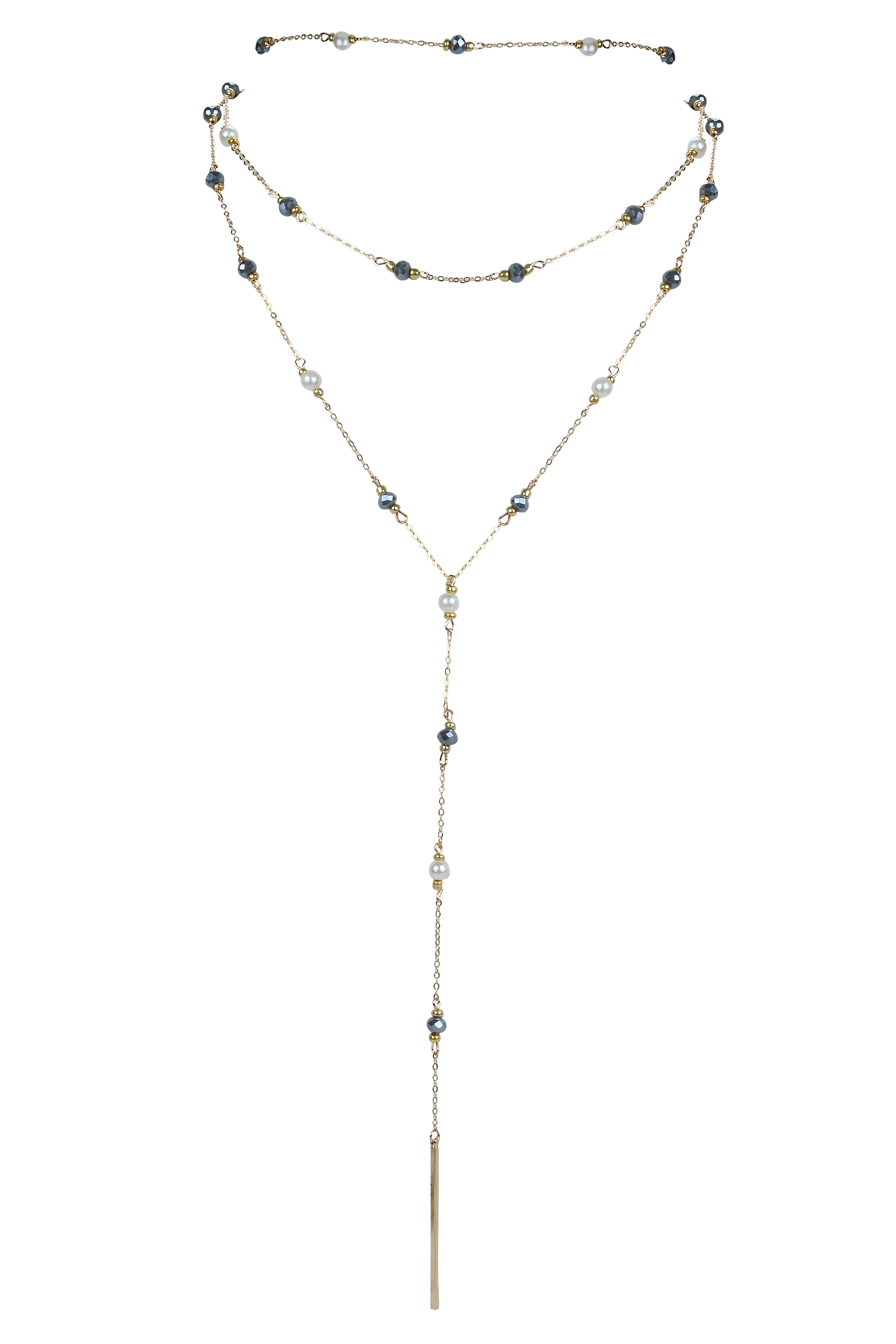 Collar de cristal de moda para mujer N3160