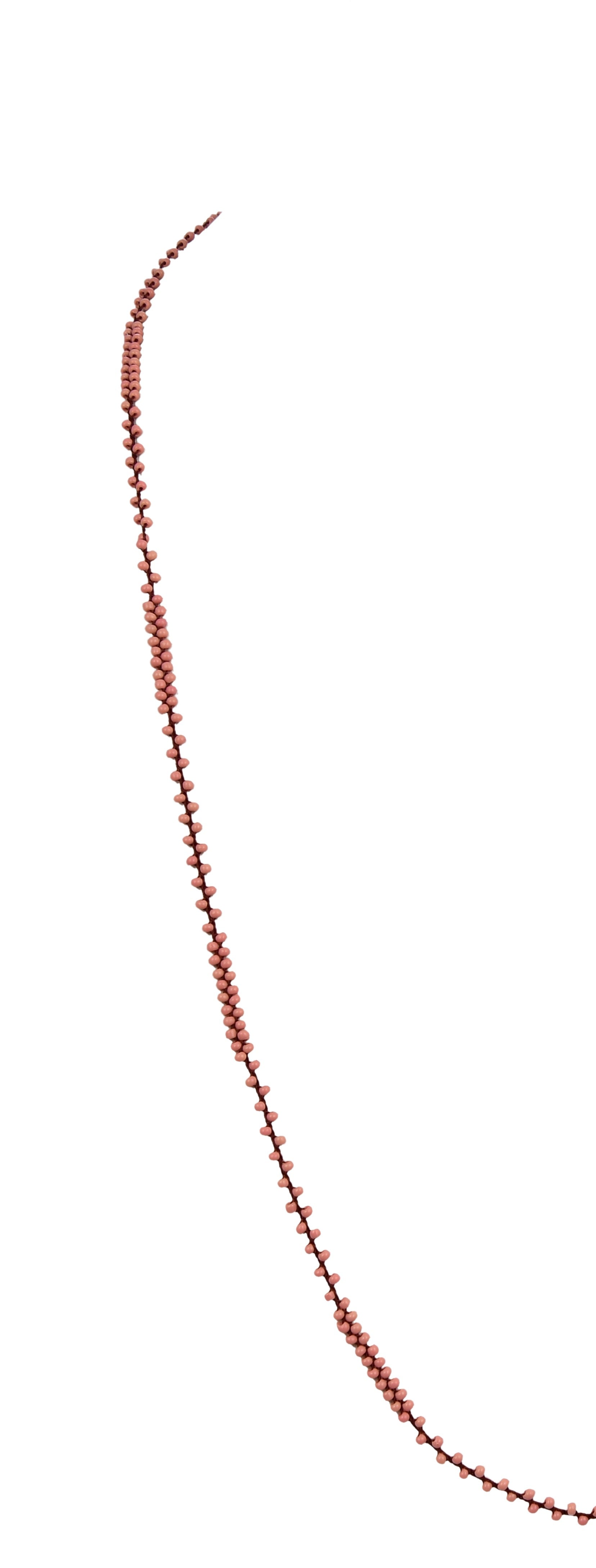 Collar largo de cuentas de semillas N3261