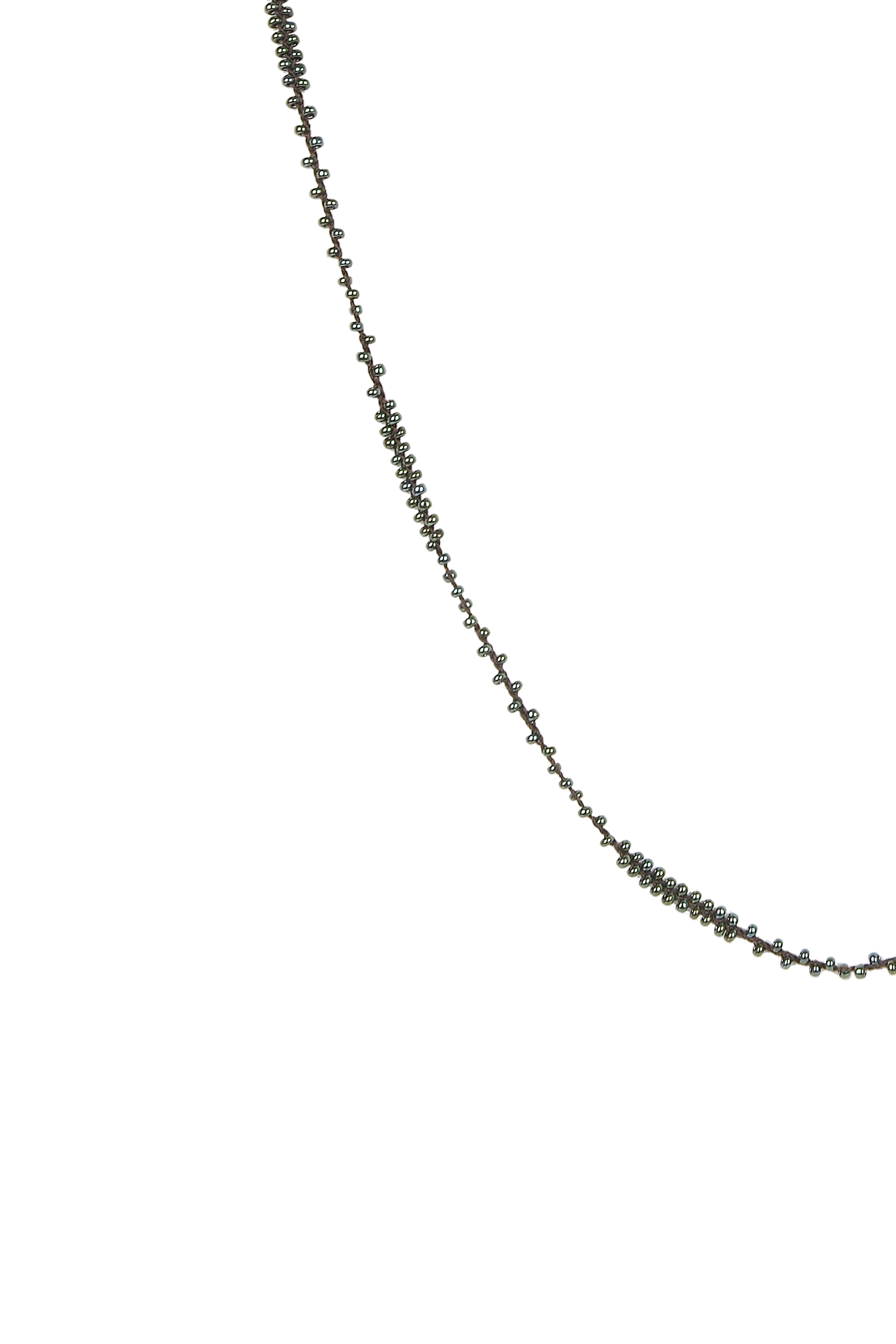 Collar largo de cuentas de semillas N3261