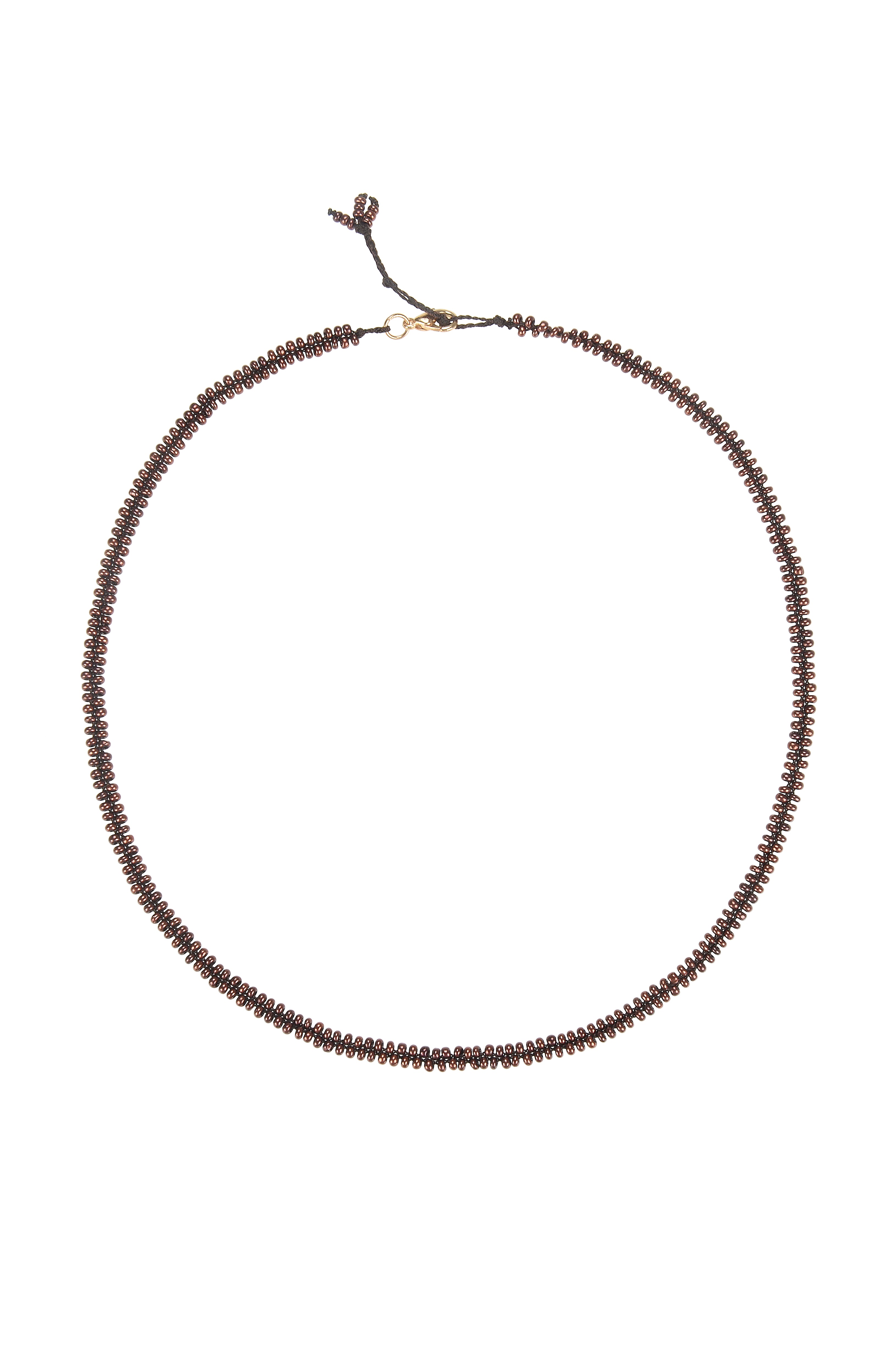 Simple Tiny Bead Chain Necklace for Pendant N3262