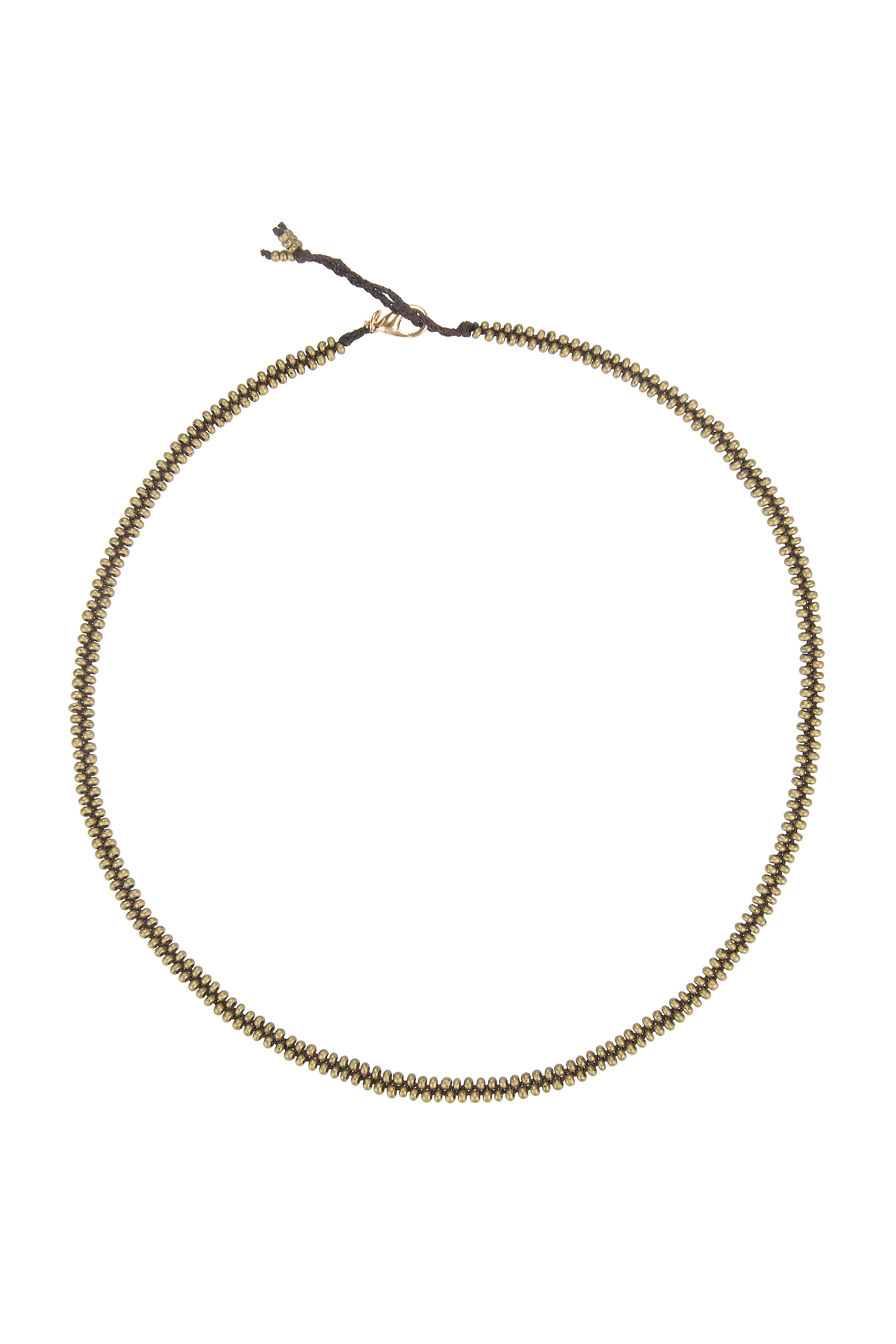 Simple Tiny Bead Chain Necklace for Pendant N3262