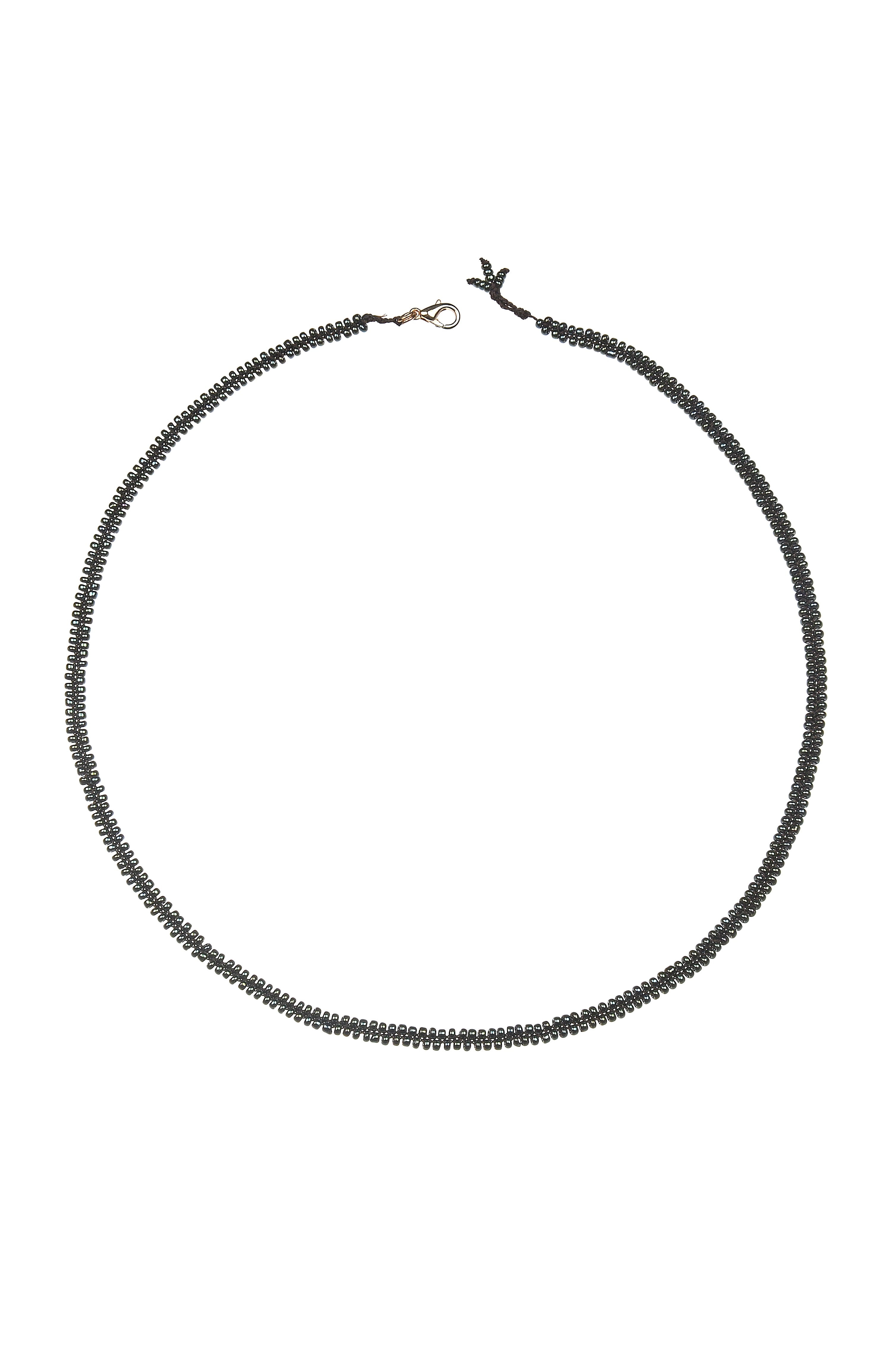 Simple Tiny Bead Chain Necklace for Pendant N3262