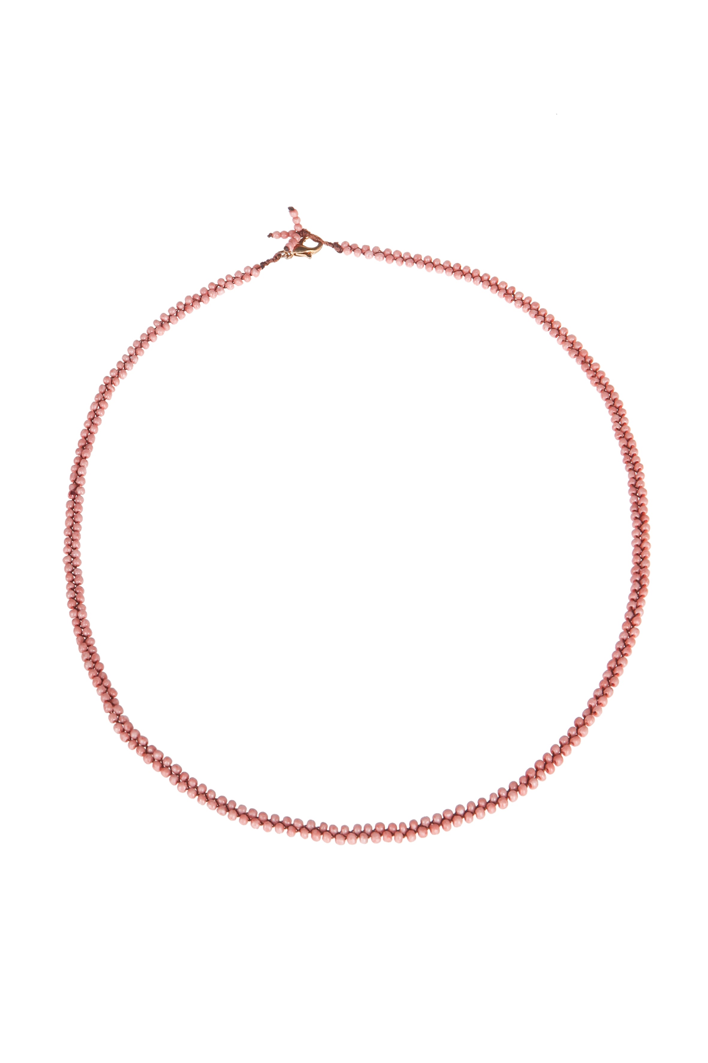 Simple Tiny Bead Chain Necklace for Pendant N3262