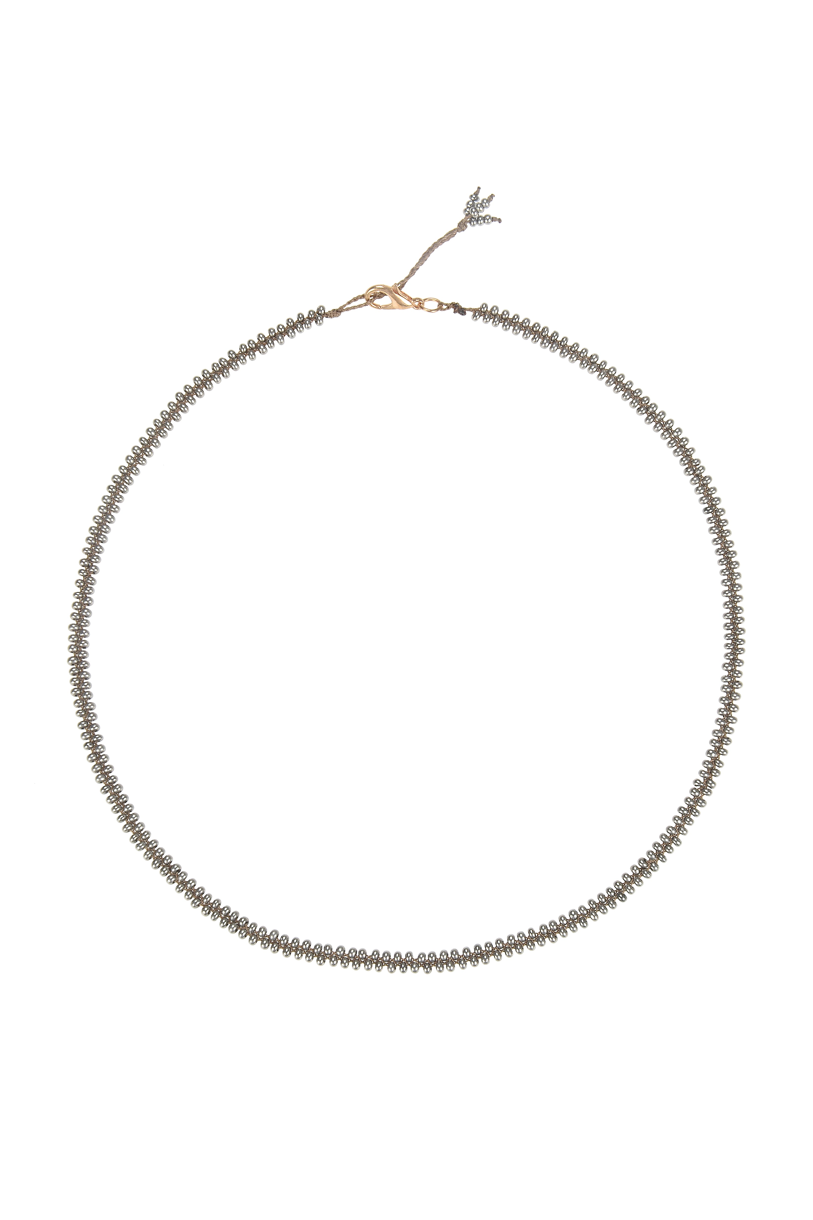 Simple Tiny Bead Chain Necklace for Pendant N3262