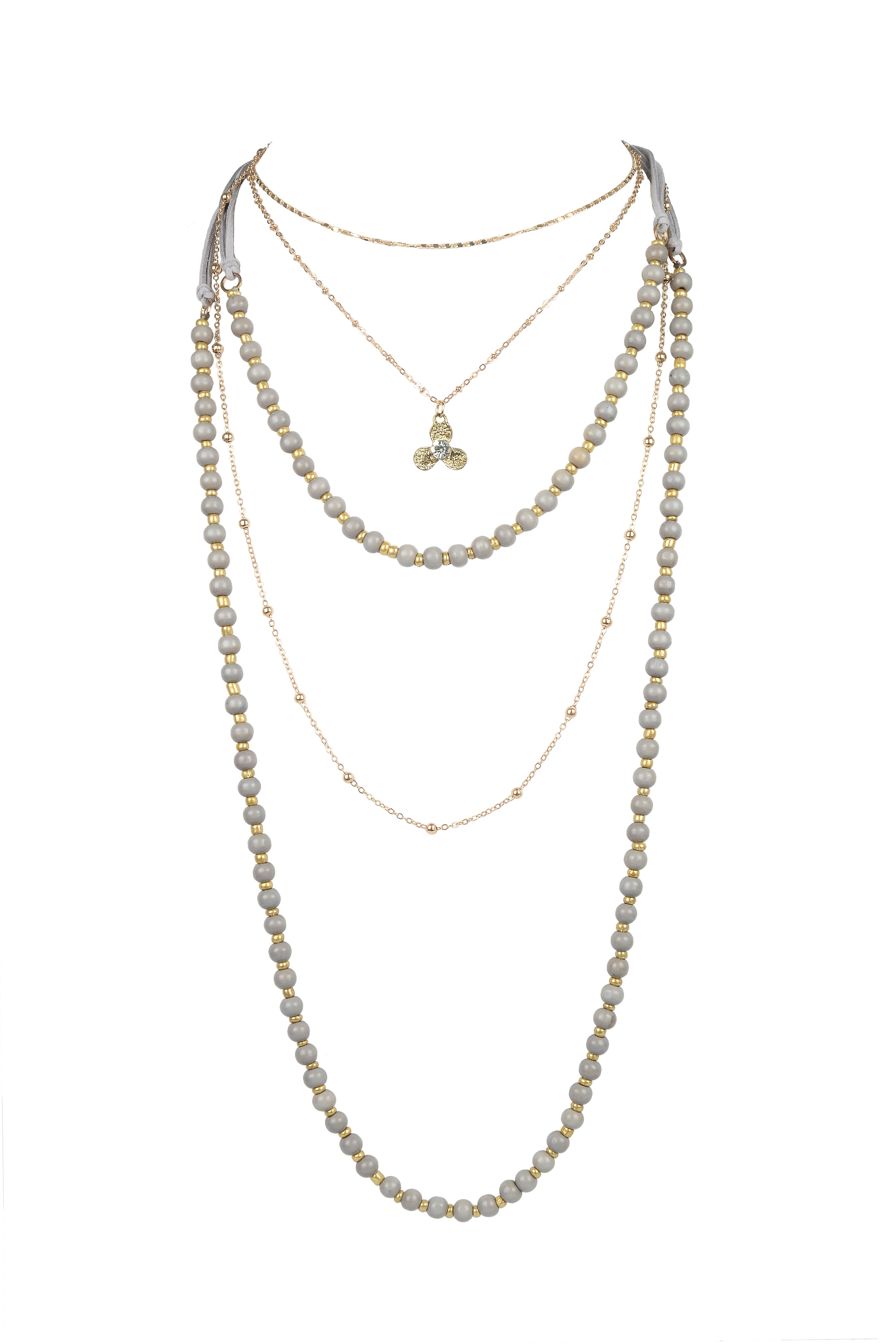 Collares multicapa para mujer de Glamour Fashion N3322