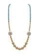 Wooden Bead Shell Natural Stone Necklace N3338