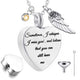 Heart Perfume Bottle Stainless Steel Necklace N3809