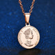 Coin Stainless Steel Necklace N3817