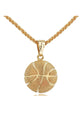 Basketball Stainless Steel Necklace N3826
