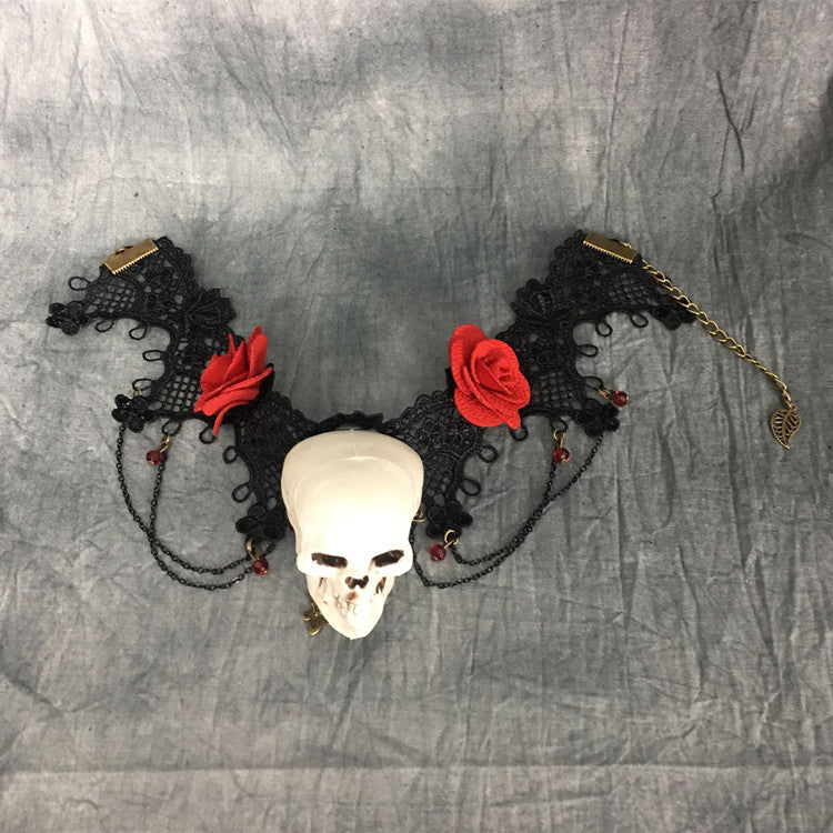 ALCHMY UL17: Skull Rose Choker 【公式通販】 ALCHMY UL17: Skull Rose Choker 【公式通販】