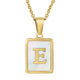 Alphabet Stainless Steel Necklace N3869