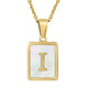 Alphabet Stainless Steel Necklace N3869