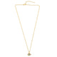 Evil Eye Zircon Copper Chain Necklace N3896