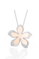Flower Pendant Alloy Necklaces N4000