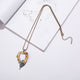 Hollow Geometry Alloy Necklace N4012