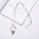 Hollow Geometry Alloy Necklace N4012