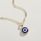 Evil Eye Alloy Chain Necklace N4183