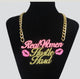 Real Women Acrylic Chain Necklace N4188