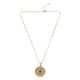Evil Eye Zircon Chain Necklace N4222
