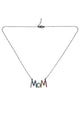 Mama Zircon Chain Necklace N4303
