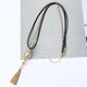 Crystal Pendant Tassel Long Necklace N4491