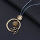 Alloy Pendant Metal Necklace N4621
