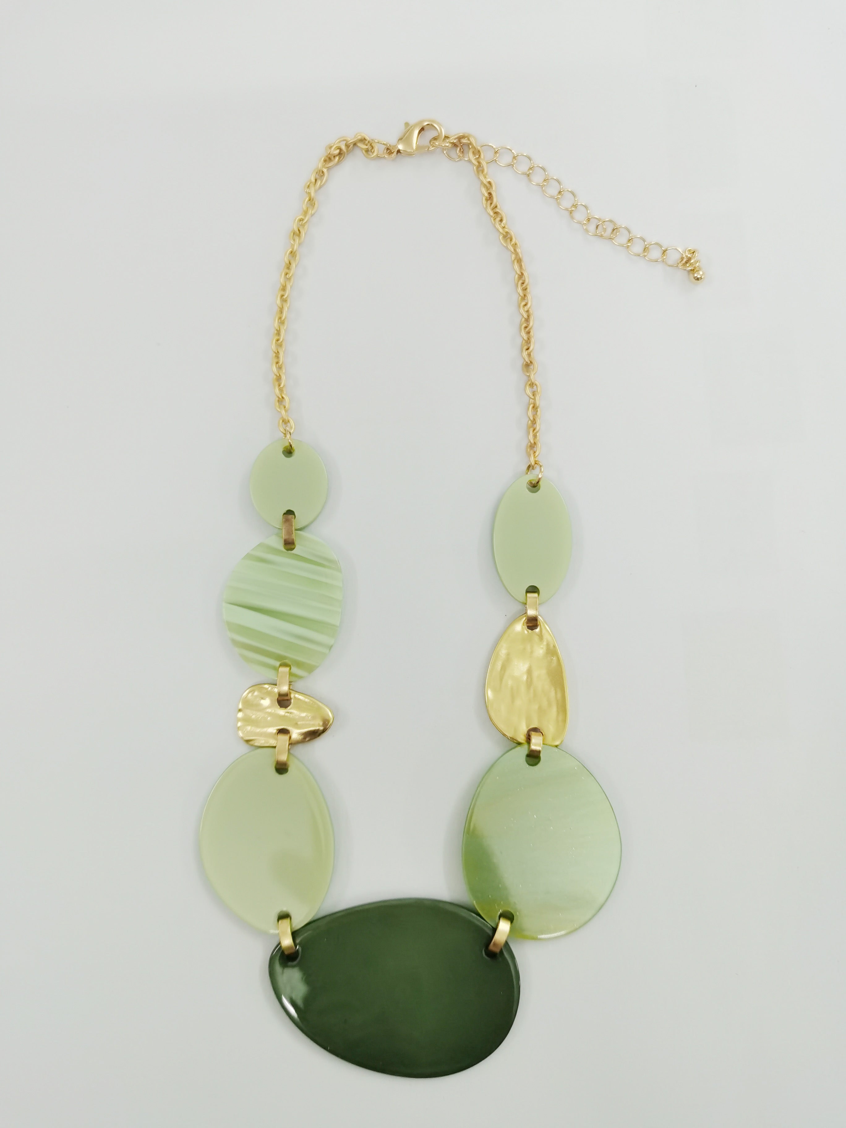 Geometric Acrylic Necklace N4698