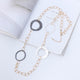Circle Chain Alloy Necklace N4705