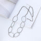 Circle Hoop Chain Alloy Necklace N4738