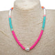 Pearl Polymer Clay Necklace N4752