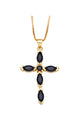 Cross Cubic Zirconia Necklace N4764