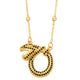 Snake Cubic Zirconia Chain Necklace N4872