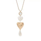 Heart Pendant Metal Necklace N4899