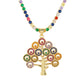 Tree Of Life Cubic Zirconia Chain Necklace N4975