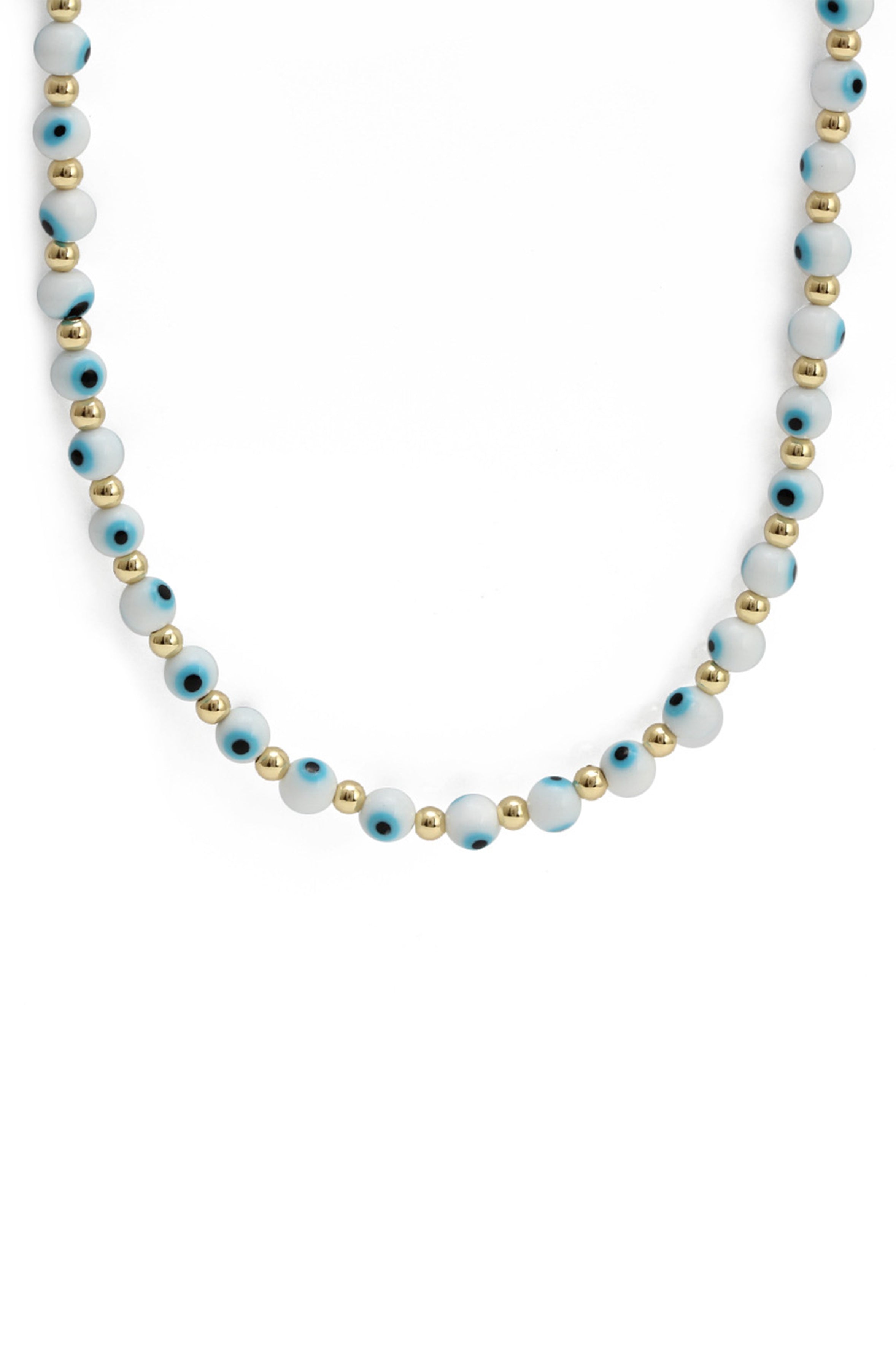 Evil Eye Bead Necklace N4994