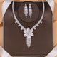 Flower Tassel Necklace Set N5039