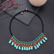 Teardrop Turquoise Bead  Necklace N5127